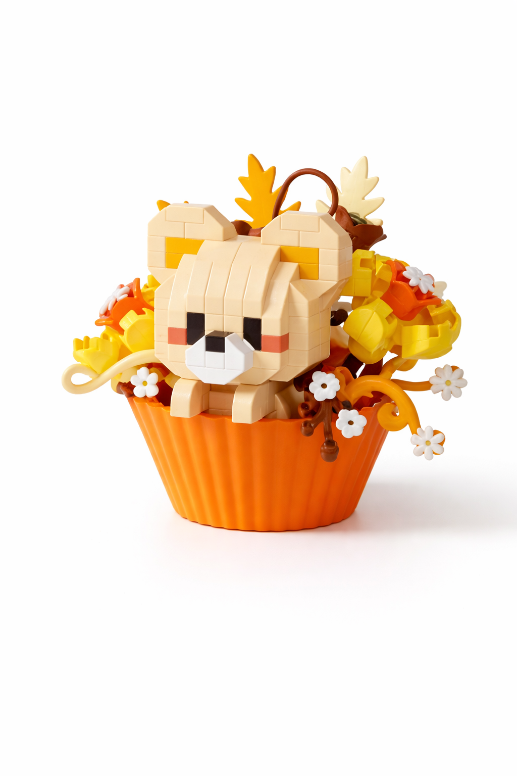 Mini Puppy Cupcake Building Block Set (256 Pieces)
