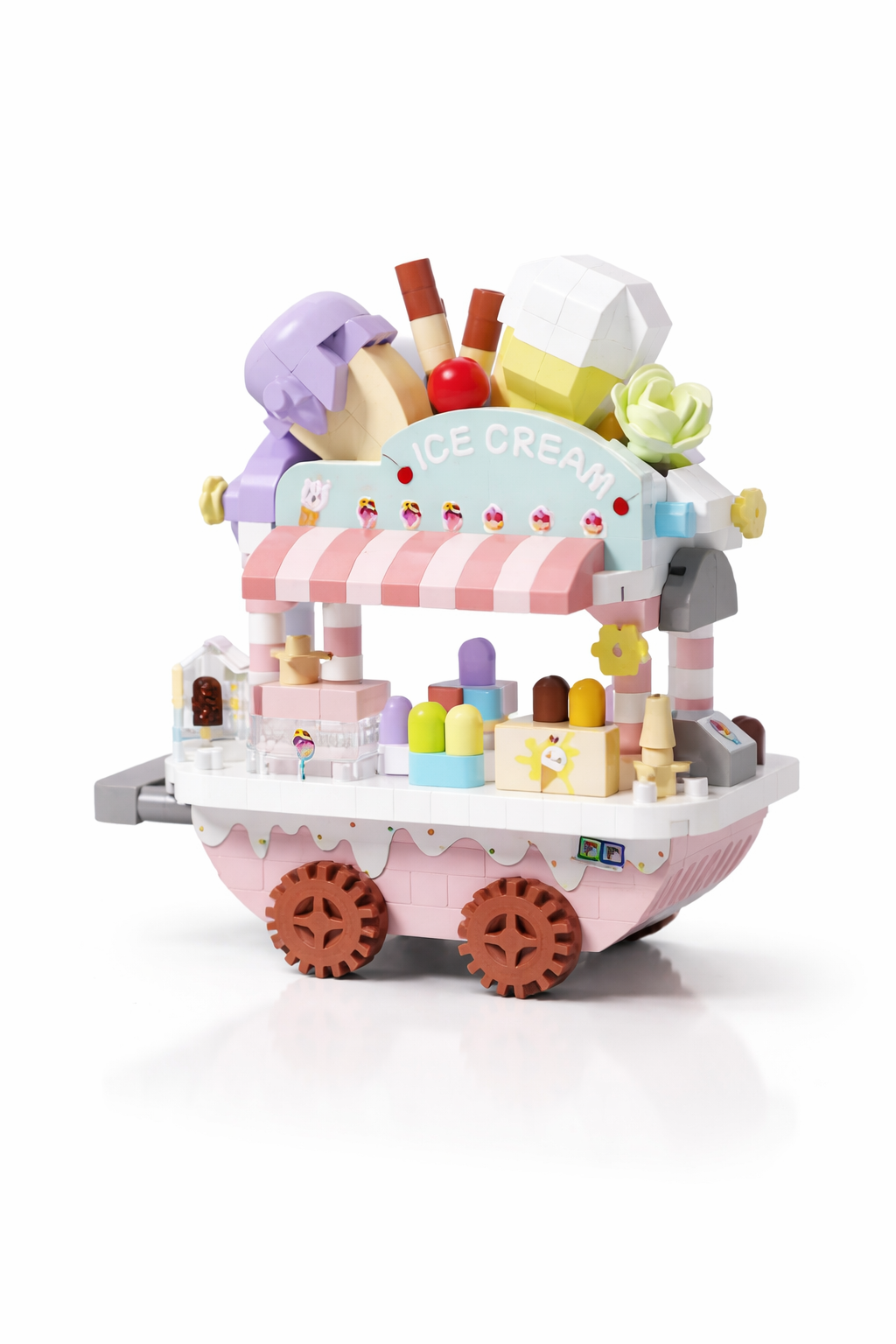 Mini Ice Cream Cart Building Set