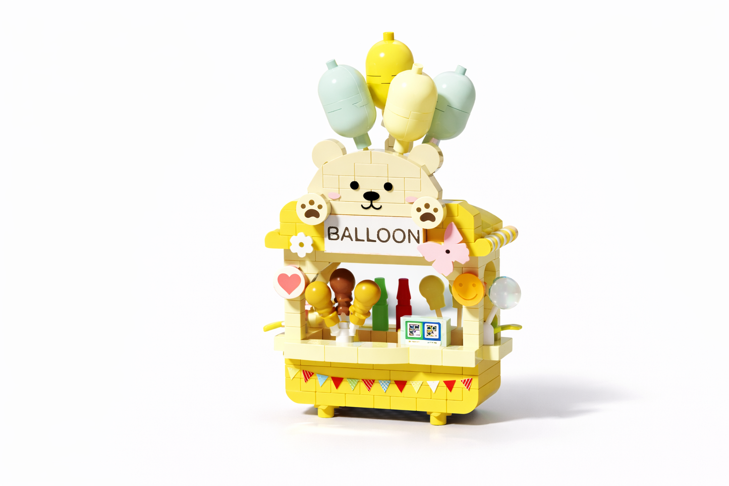 Mini Balloon Shop Building Block Set (275 Pieces)