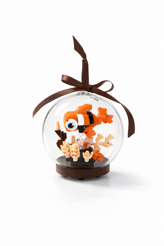 Mini Clownfish Ocean Ball Building Block Set (94 Pieces)