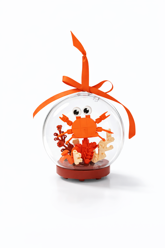 Mini Crab Ocean Ball Building Block Set (101 Pieces)