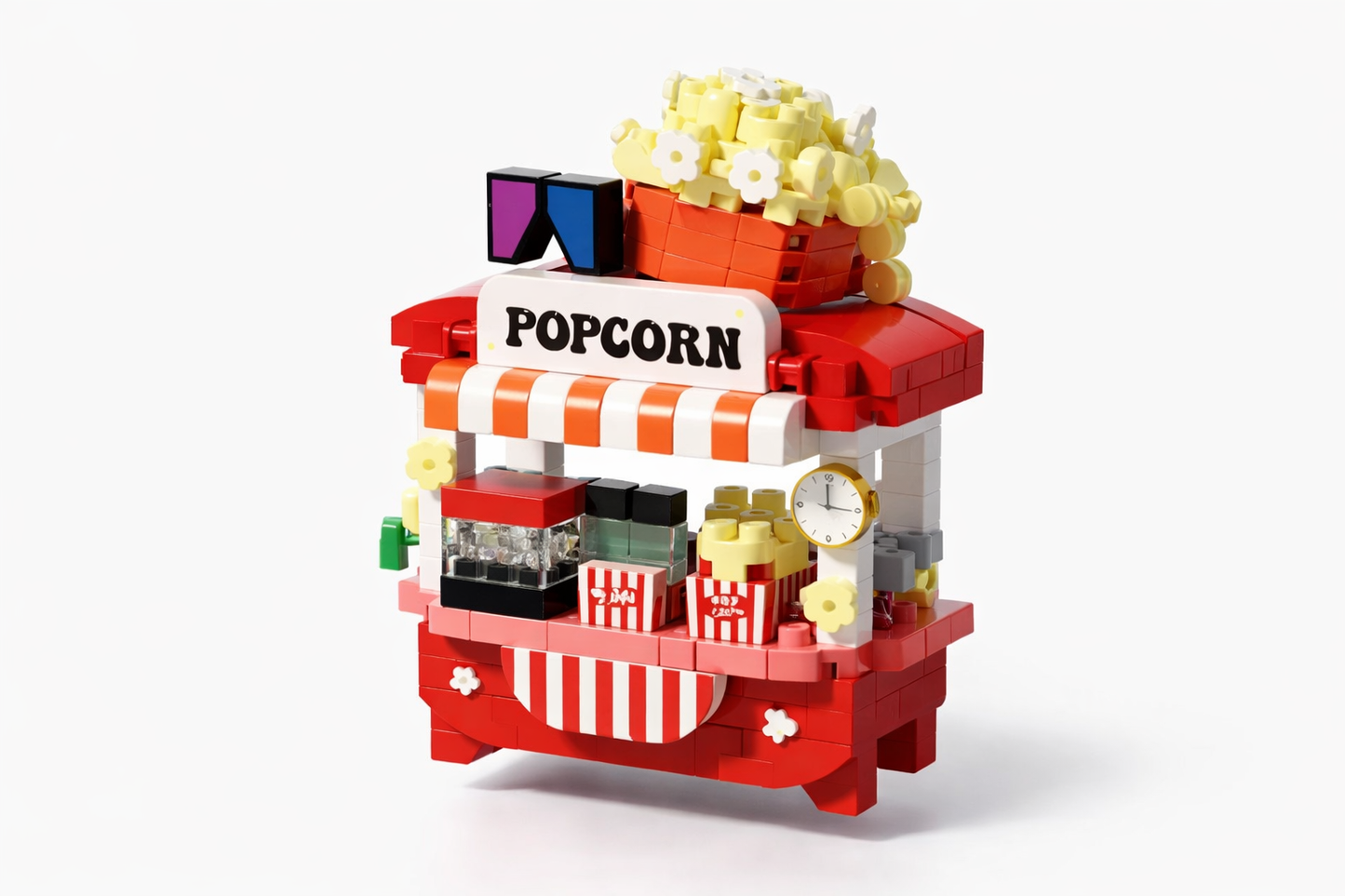 Mini Popcorn Cart