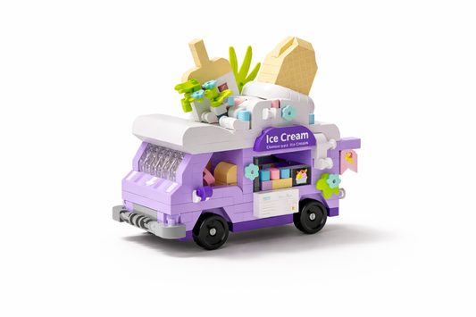 Mini Ice Cream Truck Building Block Set (420 Pieces)