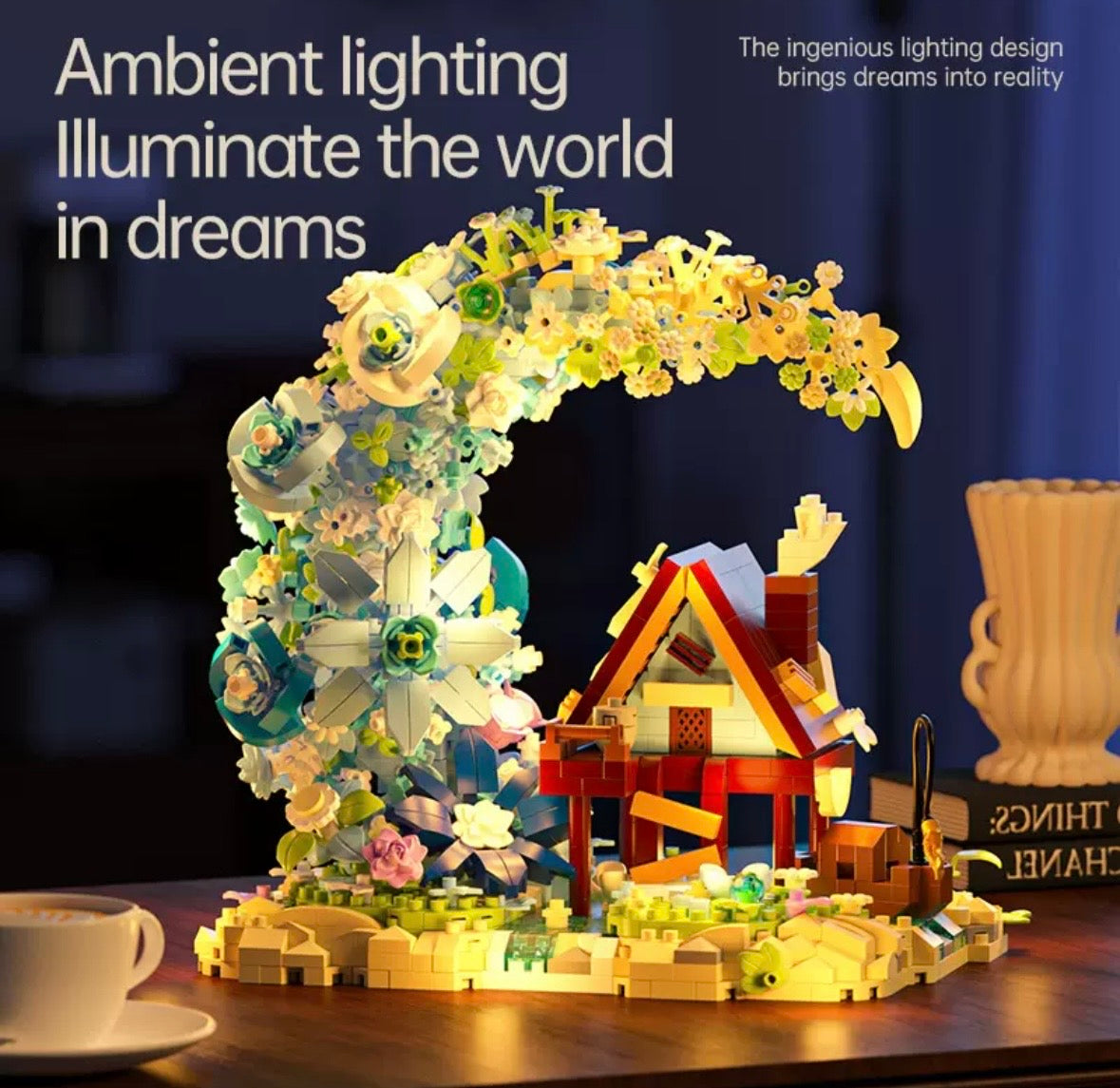 Our most magical build (with light) 🌙